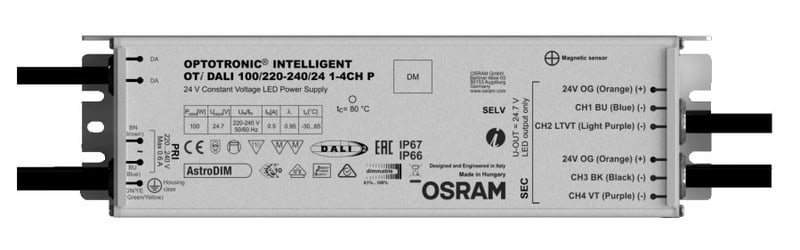 OSRAM OY - Elektroninen liitäntälaite - OTI DALI 100/220-240/24 1-4CH