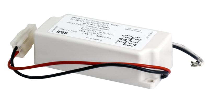 SAAS INSTRUMENTTI - highline vakiovirtalähde - move 12V 350mA muunnin