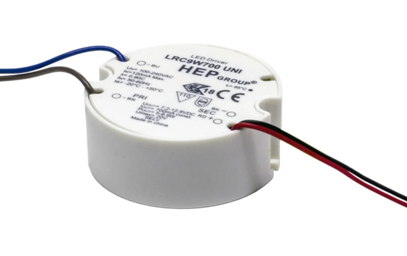 SAAS INSTRUMENTTI - LED-liitäntälaite highline - DRIVER LED 700mA/9W/IP20/R
