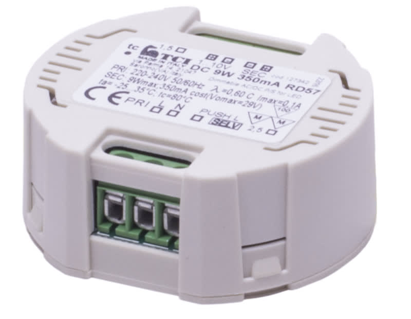 SAAS INSTRUMENTTI - LED-liitäntälaite highline - DRIVER LED 350MA/9W/DIM/IP20/R