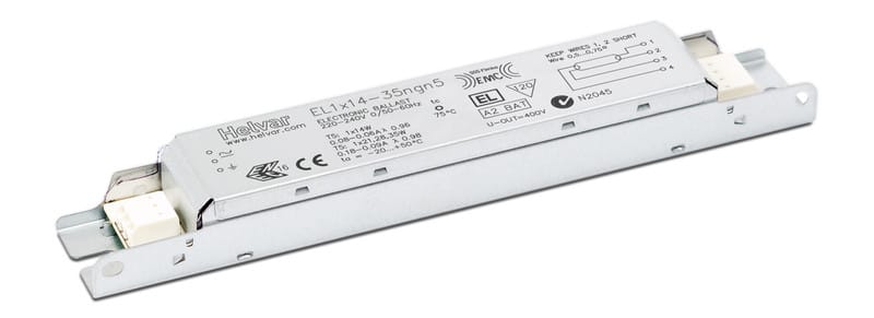 HELVAR - Elektroninen liitäntälaite T5 - EL1x14-35ngn5