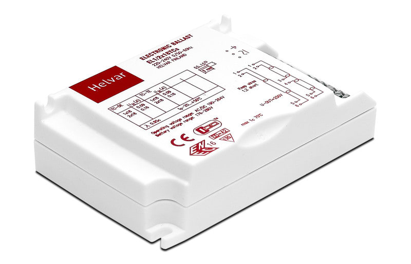 HELVAR - Elektroninen liitäntälaite - EL1/2x18TCs