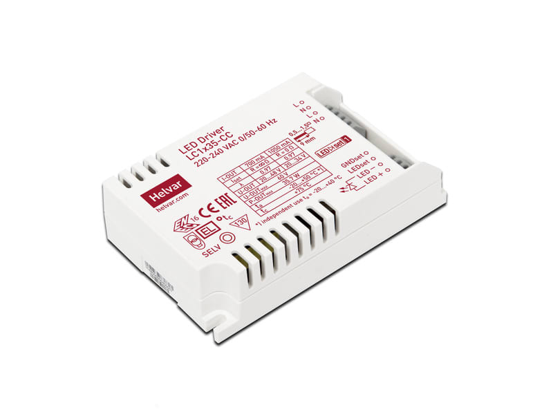 HELVAR - LED-liitäntälaite&vedonpoistin - LC1x35-CC & LC1x30 SR