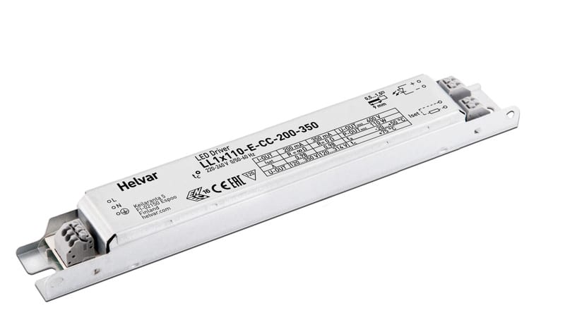 HELVAR - LED-liitäntälaite - LL1x110-E-CC-200-350