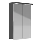 POLARIA - KLARA 500 OIKEA VVS HARMAA - Valaisinpeilikaappi