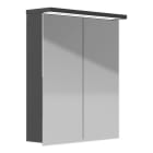 POLARIA - KLARA 600 VASEN VVS HARMAA - Valaisinpeilikaappi