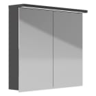 POLARIA - KLARA 800 OIKEA HARMAA - Valaisinpeilikaappi