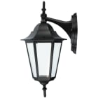 AIRAM - Seinävalaisin ulko - IP44 E27 GLC BK Down