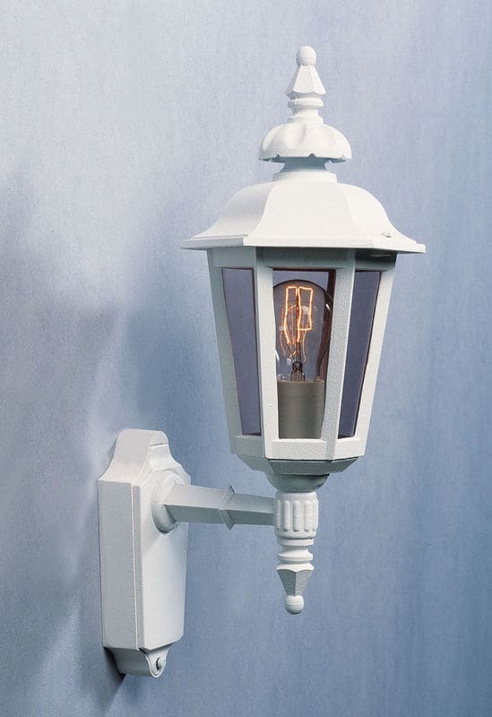 KONSTSMIDE - Seinävalaisin - 518-250 Pallas valkoinen