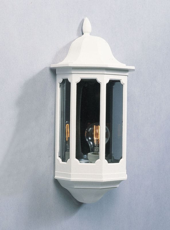 KONSTSMIDE - Seinävalaisin - 566-250 Pallas valkoinen