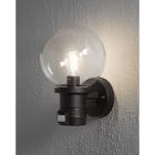 KONSTSMIDE - Seinävalaisin - 7321-750 Nemi seinä PIR musta