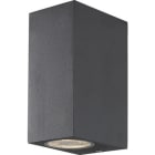 AIRAM - Yleisvalaisin pinta - IP44 2XGU10 GLC ANT