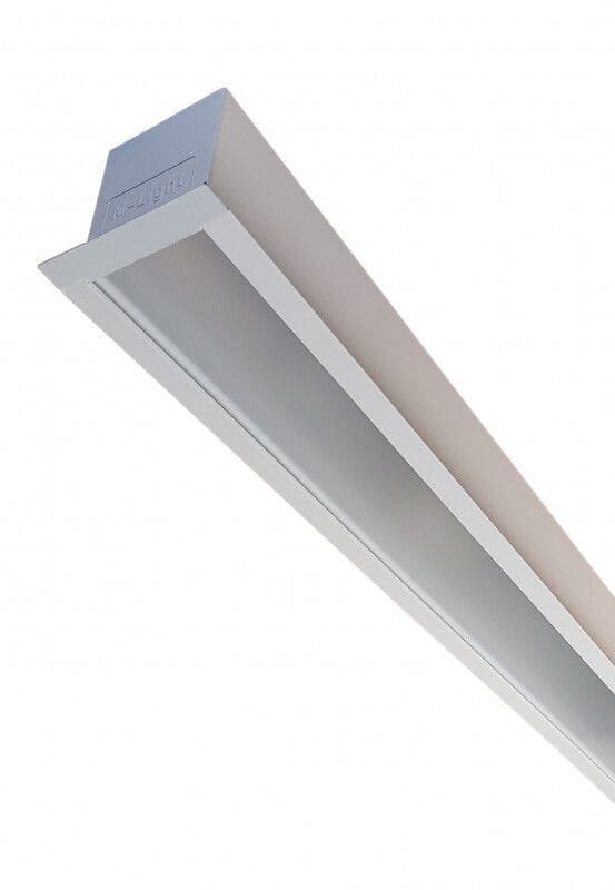 M-LIGHT - Uppoasennusvalaisin - 5011-1200-5900 4K DALI ALU Kir