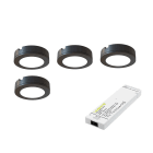 LIMENTE - Kalustevalaisin - LENOX 2C 4x4W 3000/4000K mus