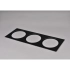 HIDE-A-LITE - Mekaaninen lisätarvike - Koristekehys III dia85 Musta