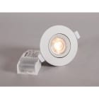HIDE-A-LITE - Alasvalo Comfort Twist Quick - IP44 510lm 6,5W 2/3/4K DIM WH