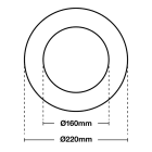 HEDTEC - Mekaaninen lisätarvike - Soviterengas 160-210mm VA
