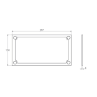 TEKNOWARE EMERGENCY LIGHTING - Mekaaninen lisätarvike - TWTB110 Combo IP54-tiiviste