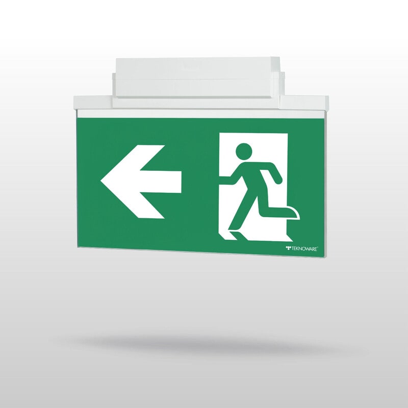 TEKNOWARE EMERGENCY LIGHTING - Opastevalaisin - Y8171W157 230V 40M VAS 1-P