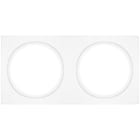 LEDVANCE - Mekaaninen lisätarvike - SPOT FRAME 100x200 2xD68 WT