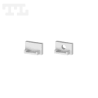 TECH LIGHT - Valaisinrunko - Alumiiniprof. päätypala harmaa