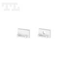 TECH LIGHT - Valaisinrunko - Alumiiniprof. päätypala valk.