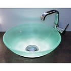 CARIITTI - LED-valaisin - Lasinen pesuallas Ø380 LED8x1W