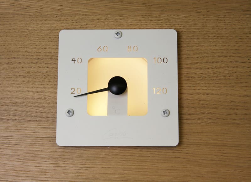 CARIITTI - Optinen lisätarvike - Saunan lämpömittari SQ valk