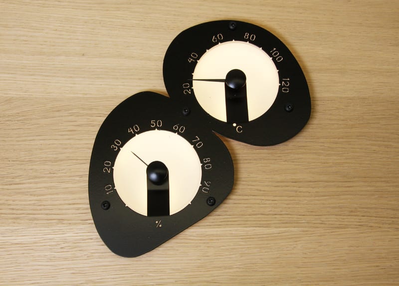 CARIITTI - Optinen lisätarvike - Saunan lämpö-/kost.mittari mus