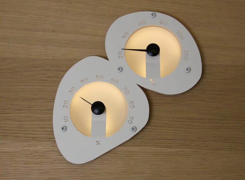 CARIITTI - Optinen lisätarvike - Saunan lämpö-/kost.mittari val