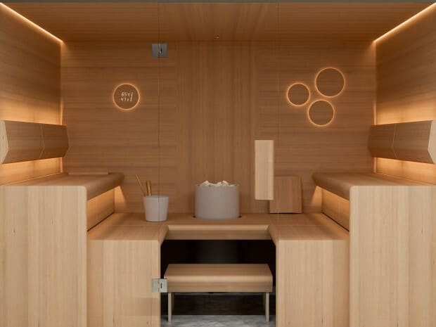 CARIITTI - Saunavalaisin - SAUNA ULTRA AMBIENT 6M SIDE