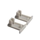 HIDE-A-LITE - Päätylevy - Pääty Micro T Muovi 2kpl