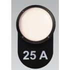 DEFA - Numerokilpi - 001 musta numerokilpi