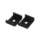 HIDE-A-LITE - Asennussarja - Kiinnike Art Musta 2kpl