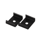 HIDE-A-LITE - Asennussarja - Kiinnike Art Musta 2kpl