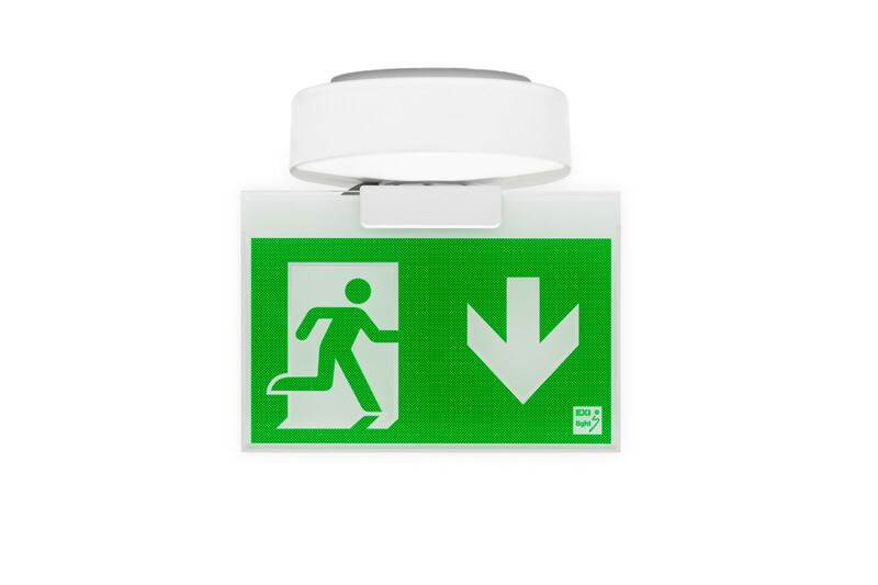 EXILIGHT - Opastevalaisin - ELX-4L-A 230V AC/DC