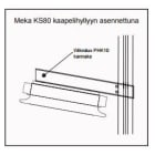 AUTROSAFE - Kaapelihyllykiinnike - 1600140 PHK10 kaapelihyllykiin