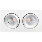 SG ARMATUREN - Alasvalo - LUX SQ 2X7W 3000K VA IP44