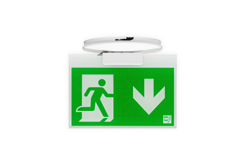 EXILIGHT - Opastevalaisin - ELX-1W-V EXIoT 230 VAC