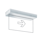 ESYLUX - Opastevalaisin - SLX LED DISPLAY 8h 32m IR SM