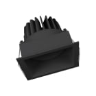 LEDVANCE - Spot Square Alasvalo - SP SQUARE ADJ 8W/3000K FL BK