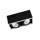 LEDVANCE - Spot Multi Alasvalo - SP MULTI 2x30W/4000K FL WT/BK