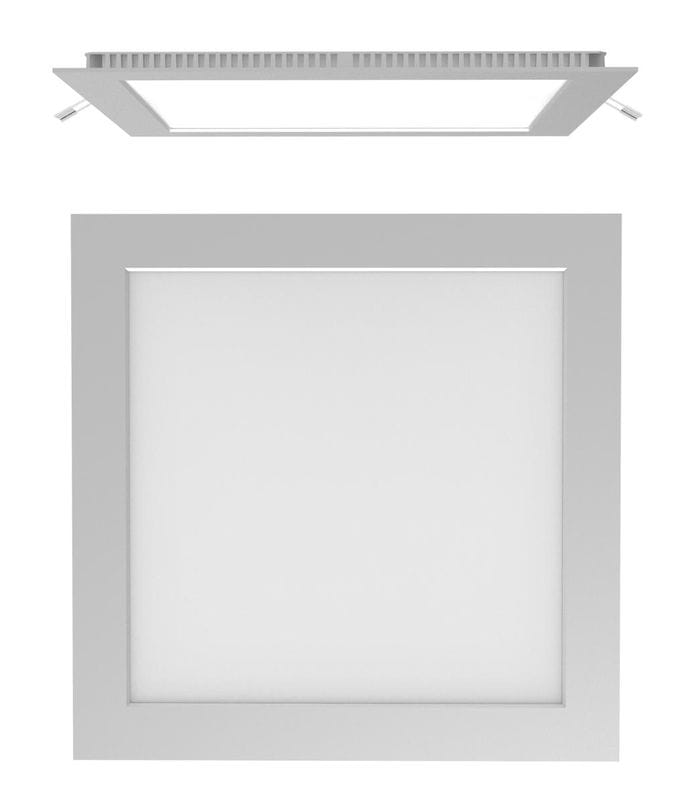 SECOM - Alasvalo Aircom LED Square - 20W. 4000K. 1574lm. IP44 uppo