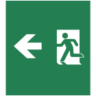 TEKNOWARE EMERGENCY LIGHTING - Opaste turvavalaisintarvike - PB6302 OPASTE. VASEN