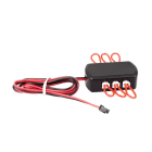 HIDE-A-LITE - Ohjaustarvike - Kytkentärasia MINI-AMP 6-ulos