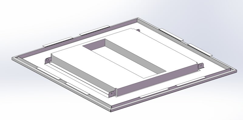 PERFORMANCE IN LIGHTING - Mekaaninen lisätarvike - Uppoasennuskehys Amigo
