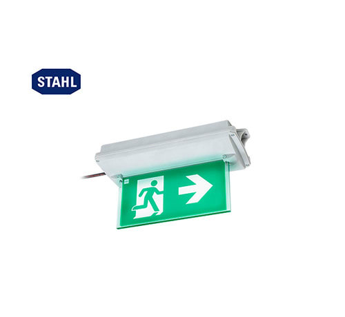 STIG WAHLSTRÖM - ATEX-valaisin - Akkuvarm. Exit valaisin 240VAC