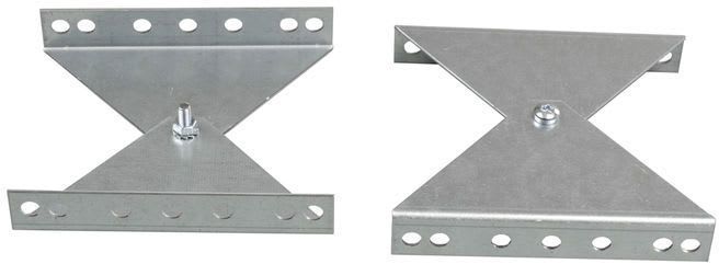 EXAKTOR - Yleiskiinnike - 327C säädettävä seinäkann.pari