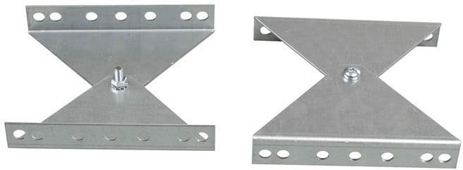 EXAKTOR - Yleiskiinnike - 327C säädettävä seinäkann.pari