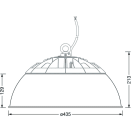 SITECO - Optinen lisätarvike - HB 42 reflector, ø= 435mm, alu